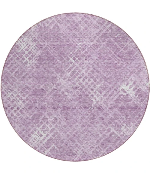 Addison Chantille ACN825-Lavender 8 ft. X 8 ft. Round Rug