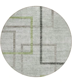 Addison Chantille ACN826-Green 8 ft. X 8 ft. Round Rug