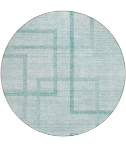 Addison Chantille ACN827-Teal 8 ft. X 8 ft. Round Rug