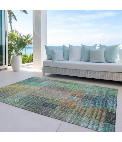 Addison Chantille ACN828-Green 8 ft. X 10 ft. Rectangle Rug