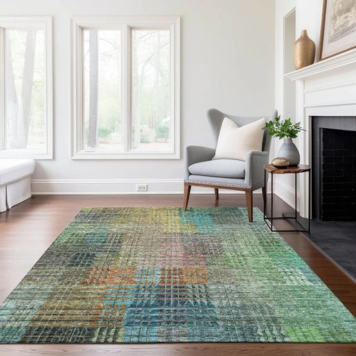 Addison Chantille ACN828-Green 5 ft. X 7 ft. 6 in. Rectangle Rug