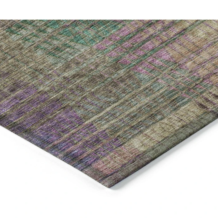 Addison Chantille ACN828-Plum 8 ft. X 8 ft. Round Rug