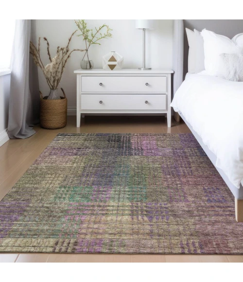 Addison Chantille ACN828-Plum 3 ft. X 5 ft. Rectangle Rug