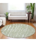 Addison Chantille ACN830-Aloe 8 ft. X 8 ft. Round Rug