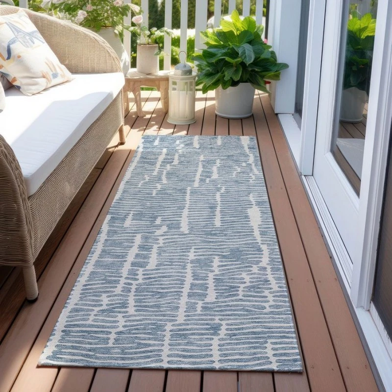 Addison Chantille ACN830-Blue 2 ft. 3 in. X 7 ft. 6 in. Rectangle Rug
