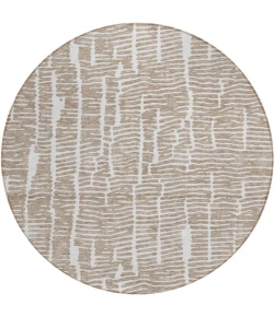 Addison Chantille ACN830-Brown 8 ft. X 8 ft. Round Rug