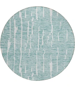 Addison Chantille ACN830-Teal 8 ft. X 8 ft. Round Rug