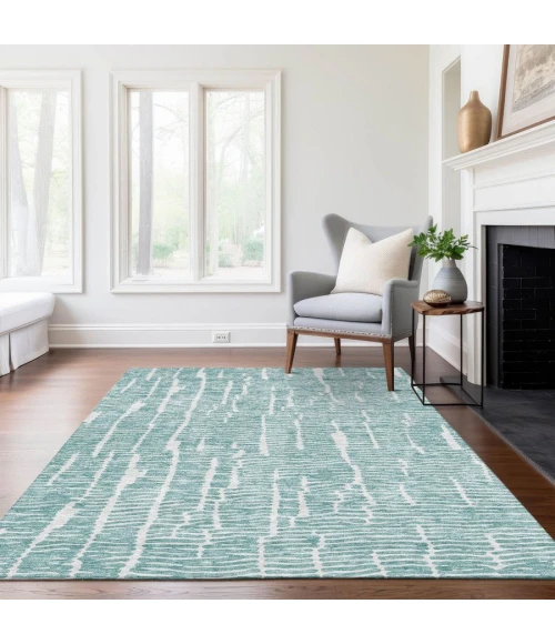 Addison Chantille ACN830-Teal 8 ft. X 10 ft. Rectangle Rug