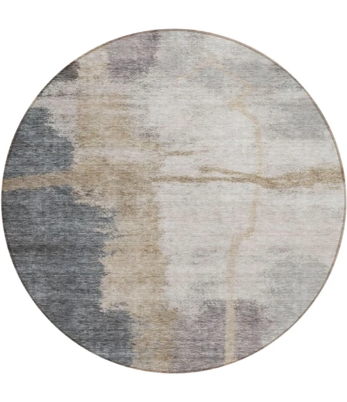 Addison Chantille ACN831-Gray 8 ft. X 8 ft. Round Rug