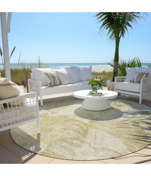 Addison Chantille ACN832-Beige 8 ft. X 8 ft. Round Rug