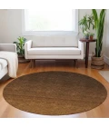 Addison Chantille ACN833-Chocolate 8 ft. X 8 ft. Round Rug