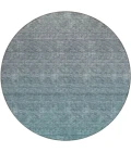 Addison Chantille ACN833-Teal 8 ft. X 8 ft. Round Rug