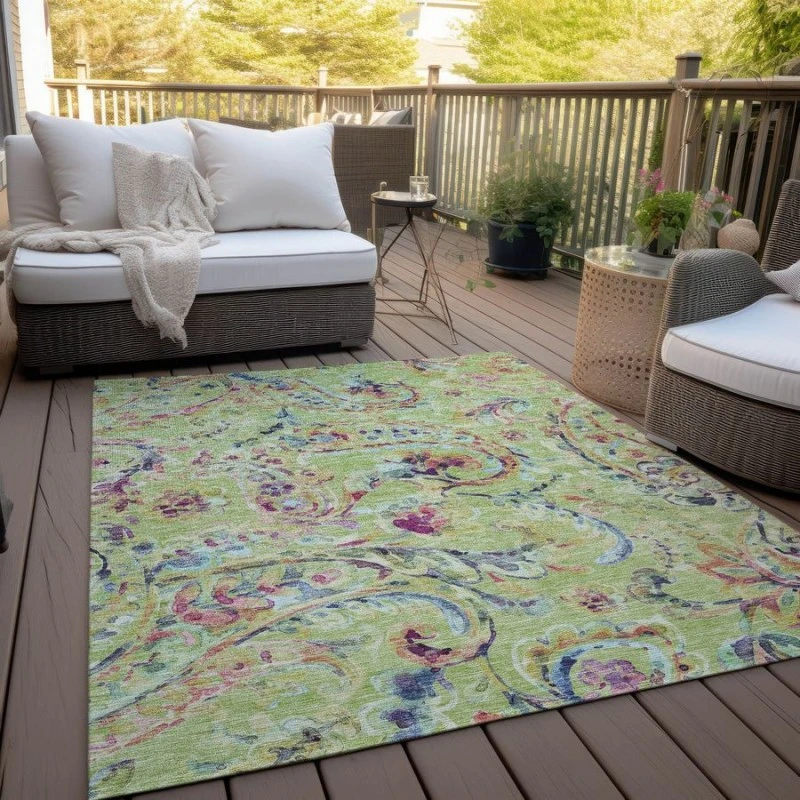 Addison Chantille ACN834-Aloe 3 ft. X 5 ft. Rectangle Rug