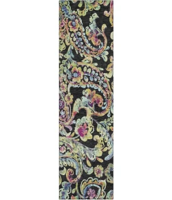 Addison Chantille ACN834-Black 2 ft. 3 in. X 7 ft. 6 in. Rectangle Rug