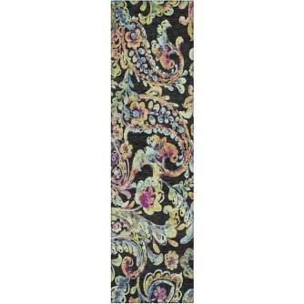 Addison Chantille ACN834-Black 2 ft. 3 in. X 7 ft. 6 in. Rectangle Rug