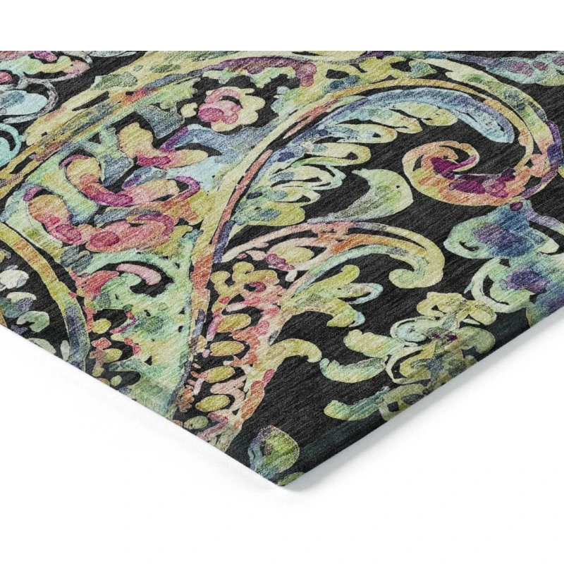 Addison Chantille ACN834-Black 2 ft. 3 in. X 7 ft. 6 in. Rectangle Rug
