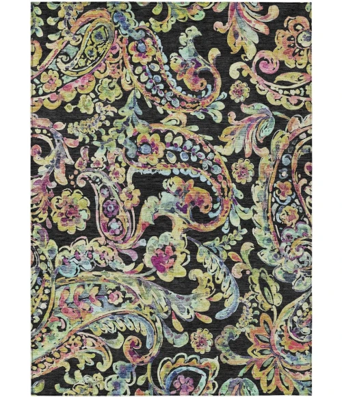 Addison Chantille ACN834-Black 5 ft. X 7 ft. 6 in. Rectangle Rug