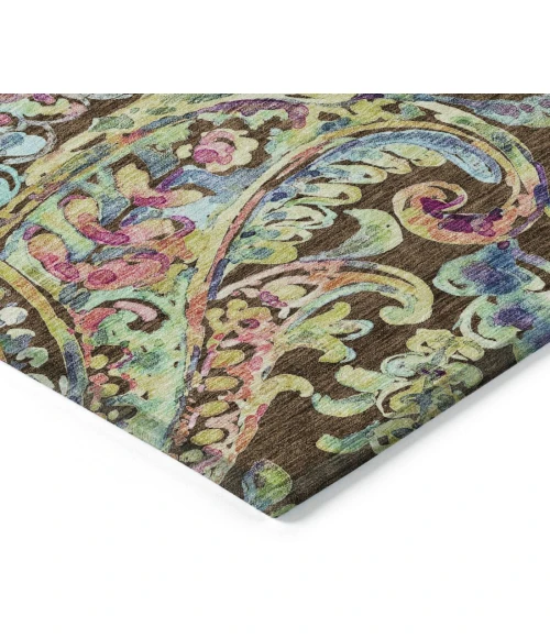 Addison Chantille ACN834-Chocolate 5 ft. X 7 ft. 6 in. Rectangle Rug