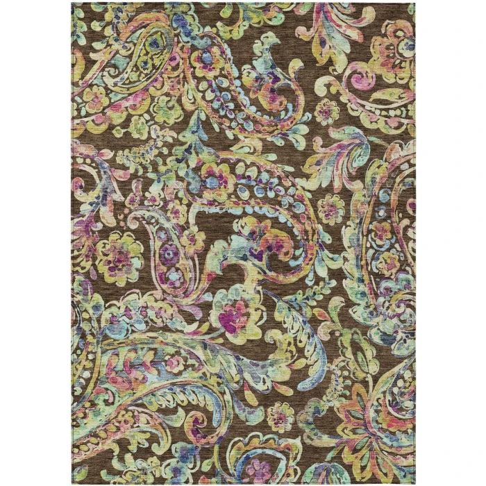 Addison Chantille ACN834-Chocolate 3 ft. X 5 ft. Rectangle Rug