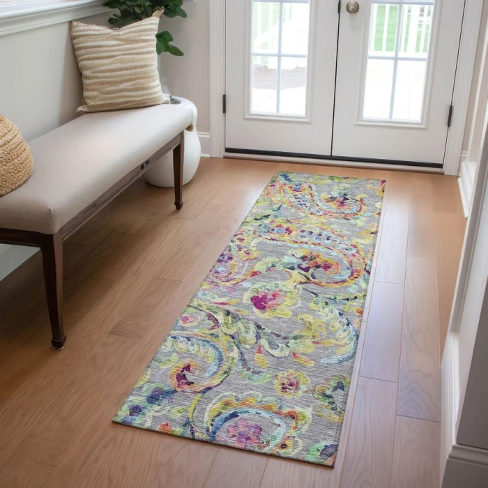 Addison Chantille ACN834-Gray 2 ft. 3 in. X 7 ft. 6 in. Rectangle Rug
