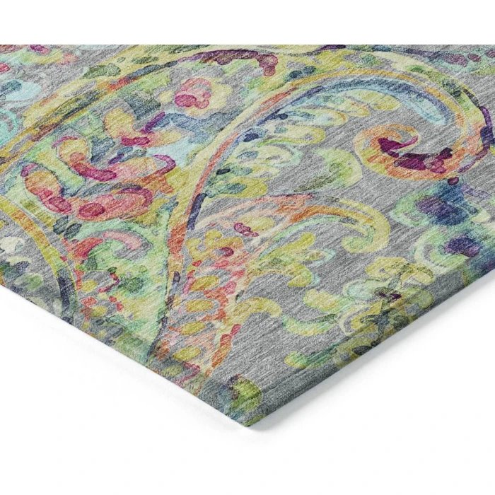 Addison Chantille ACN834-Gray 2 ft. 3 in. X 7 ft. 6 in. Rectangle Rug