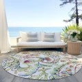 Addison Chantille ACN834-Ivory 8 ft. X 8 ft. Round Rug
