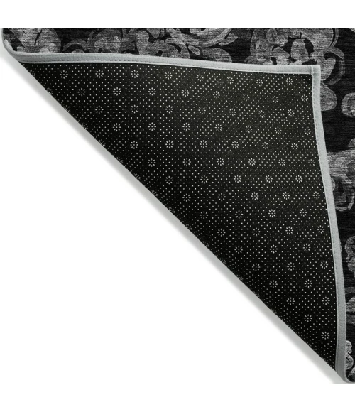 Addison Chantille ACN835-Black 8 ft. X 8 ft. Round Rug