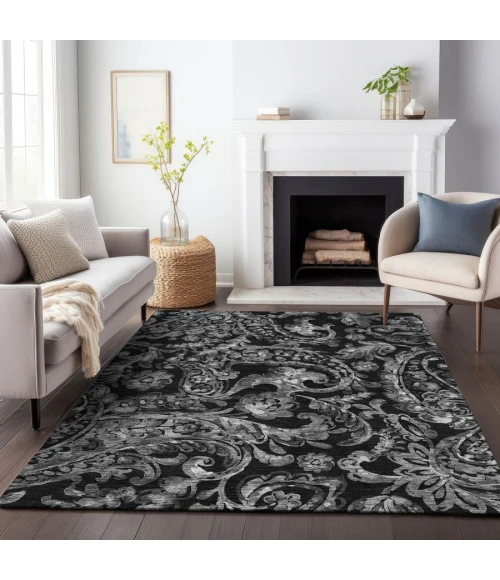 Addison Chantille ACN835-Black 8 ft. X 10 ft. Rectangle Rug