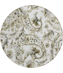 Addison Chantille ACN835-Brown 8 ft. X 8 ft. Round Rug