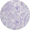 Addison Chantille ACN835-Lavender 8 ft. X 8 ft. Round Rug