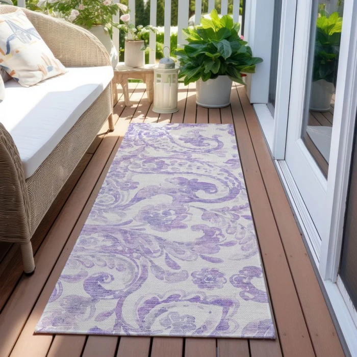 Addison Chantille ACN835-Lavender 2 ft. 3 in. X 7 ft. 6 in. Rectangle Rug