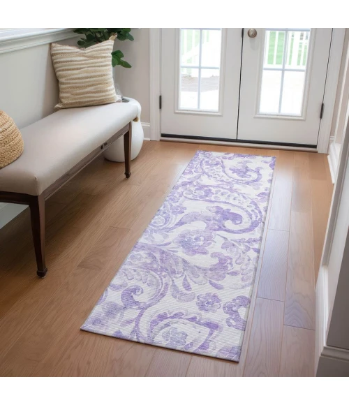 Addison Chantille ACN835-Lavender 2 ft. 3 in. X 7 ft. 6 in. Rectangle Rug