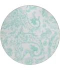 Addison Chantille ACN835-Turquoise 8 ft. X 8 ft. Round Rug