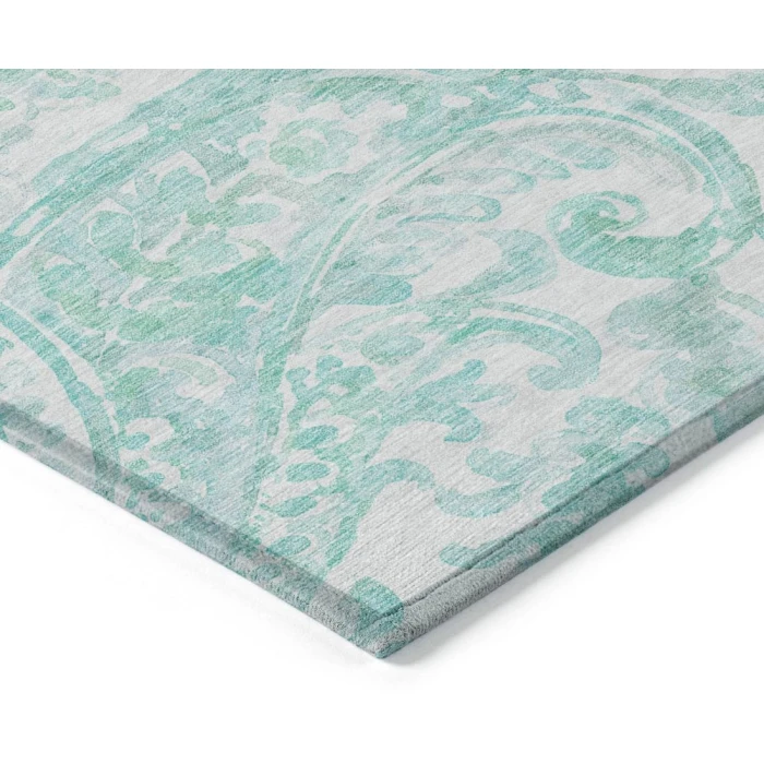 Addison Chantille ACN835-Turquoise 2 ft. 3 in. X 7 ft. 6 in. Rectangle Rug