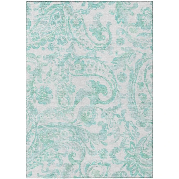 Addison Chantille ACN835-Turquoise 10 ft. X 14 ft. Rectangle Rug