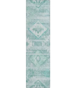 Addison Chantille ACN837-Aqua 2 ft. 3 in. X 7 ft. 6 in. Rectangle Rug