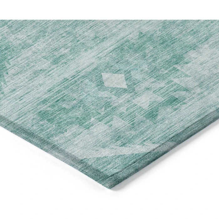 Addison Chantille ACN837-Aqua 5 ft. X 7 ft. 6 in. Rectangle Rug