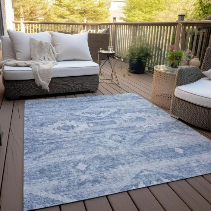 Addison Chantille ACN837-Blue 10 ft. X 14 ft. Rectangle Rug