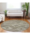 Addison Chantille ACN837-Brown 8 ft. X 8 ft. Round Rug