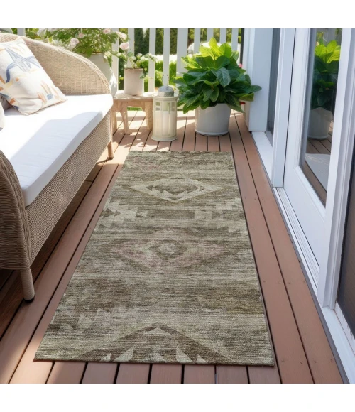 Addison Chantille ACN837-Brown 2 ft. 3 in. X 7 ft. 6 in. Rectangle Rug