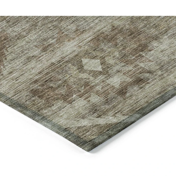 Addison Chantille ACN837-Brown 8 ft. X 8 ft. Round Rug