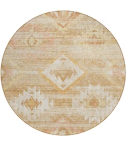 Addison Chantille ACN837-Copper 8 ft. X 8 ft. Round Rug