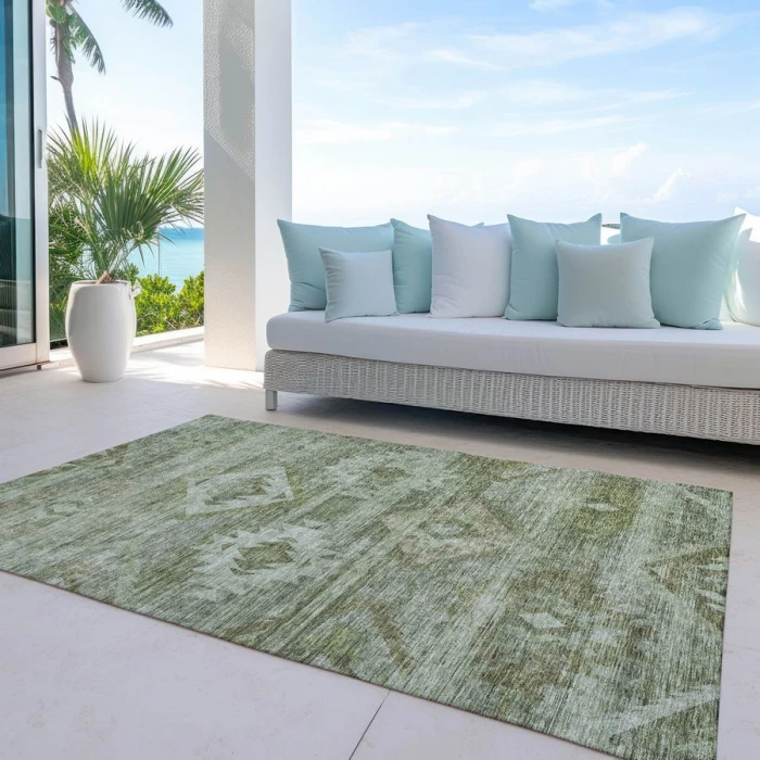 Addison Chantille ACN837-Olive 8 ft. X 10 ft. Rectangle Rug