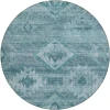 Addison Chantille ACN837-Teal 8 ft. X 8 ft. Round Rug