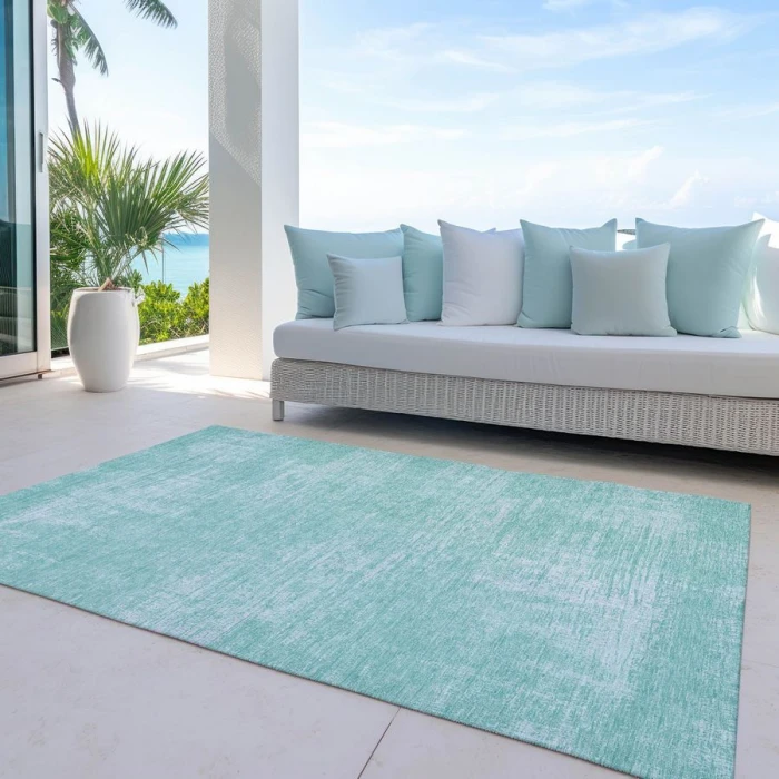 Addison Chantille ACN839-Turquoise 8 ft. X 10 ft. Rectangle Rug