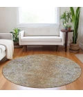 Addison Chantille ACN840-Terracotta 8 ft. X 8 ft. Round Rug