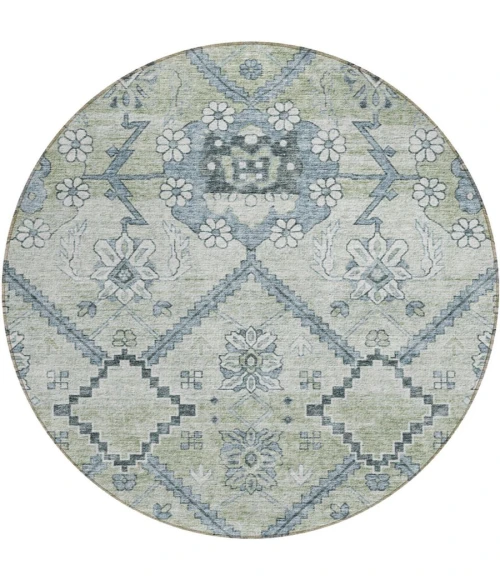 Addison Chantille ACN841-Aloe 8 ft. X 8 ft. Round Rug
