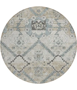 Addison Chantille ACN841-Beige 8 ft. X 8 ft. Round Rug
