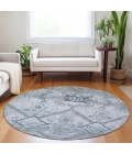 Addison Chantille ACN841-Blue 8 ft. X 8 ft. Round Rug