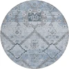 Addison Chantille ACN841-Blue 8 ft. X 8 ft. Round Rug